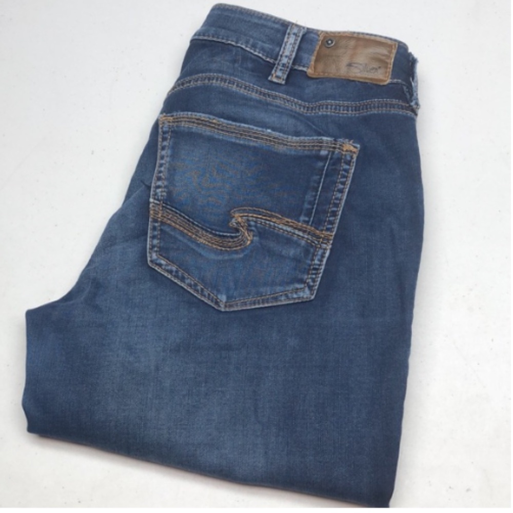 VINTAGE SILVER AIKO HIGH SKINNY JEANS  30x31 ⭐️